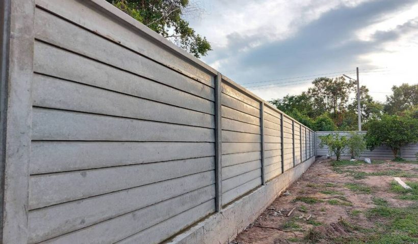 ECC Prestressed Concrete Fence - (1)