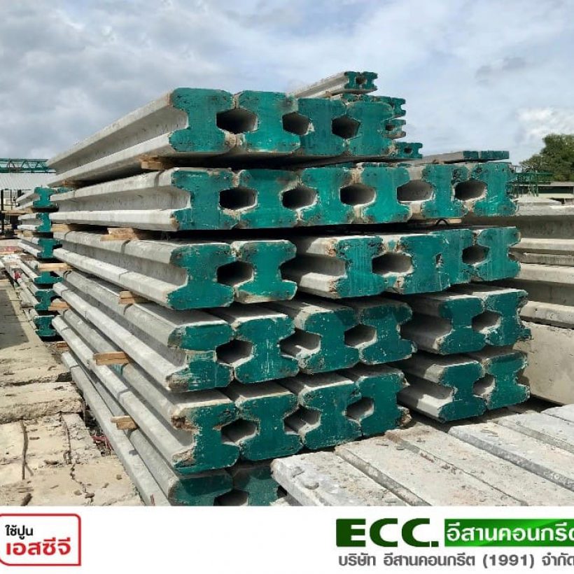 Pre-stressed concrete piles, steam cross-section-01